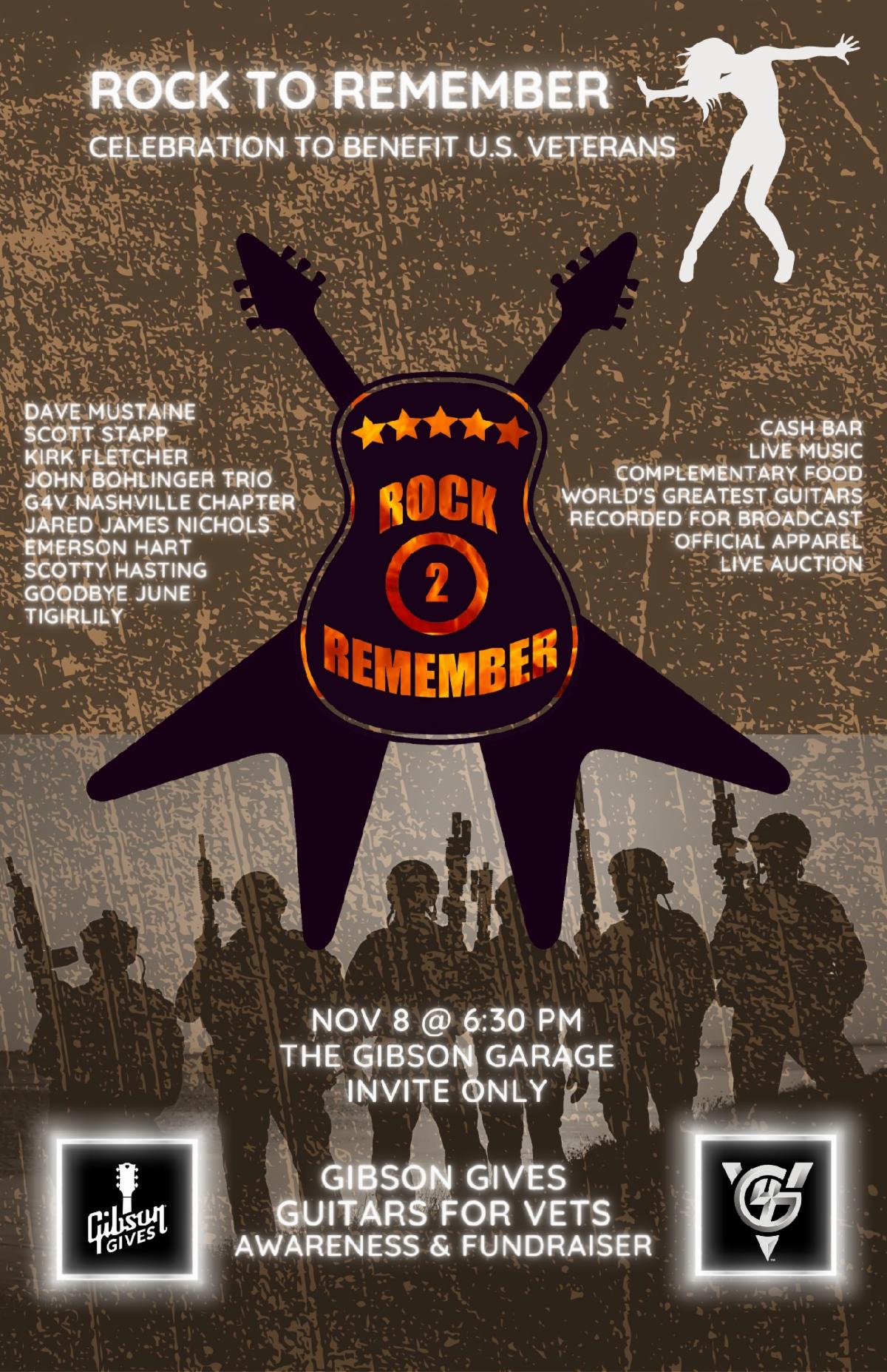 Rock to Remember POSTER 